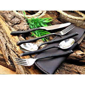 Couteaux de banquet médiévaux de style historique personnalisables en DIY, haute durabilité, manche en acier au carbone, lame dentelée, garantie de 3 ans - Product Image 1