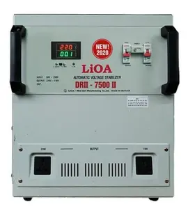 LiOA 고품질 1 상 자동 전압 안정제 (DRII - 7500 II) 베트남 제