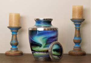 Holesale-urna de adulto de calidad, urna roja clásica para celebración de la vida - Product Image 4