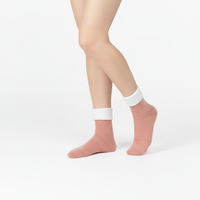 Chaussettes d'hiver épaisses en coton pour femmes, respirantes, antidérapantes, thermiques, chaudes, pour un usage quotidien, avec logo personnalisé sur le corps