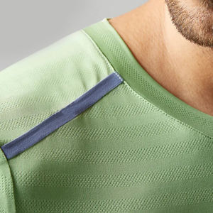 เสื้อยืดฟิตเนสขนาดใหญ่พิเศษสำหรับผู้ชายเสื้อยืดผ้าฝ้ายเปล่าเปิดไหล่ตกฟิตเนสออกแบบได้ตามต้องการ - Product Image 3