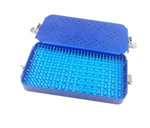 Contenedor Microvascular Barishan Medical de 19x10 cm, Fuente de Alimentación Manual, Instrumento Microquirúrgico de Esterilización Hecho de Metal Aluminio - Product Image 4