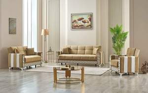 Sofá cama reclinable de terciopelo económico, marco de madera extensible para hoteles, villas, apartamentos, sótanos, salas de estar, esponja llena - Product Image 3