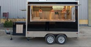 We Customized <b>Mobile</b> <b>Kitchen</b> Food Trailers Fully Equipped Street Snack Catering Food Truck Pizza Coffee Food Carts for Sale - Product Image 2