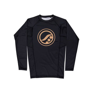 Protector de sarpullido impreso personalizado para hombres poliéster UPF 50 Bright Way International para adultos RECIÉN HECHO - Product Image 1