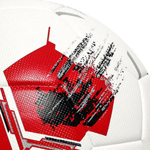 Pelotas de entrenamiento de fútbol de tamaño personalizado de alta calidad, superventas, Material PU de cuero, logotipo estampado de grupo de edad para niños, MUSRIZ - Product Image 6