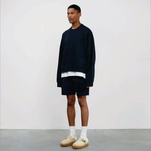 เสื้อสเวตเชิ้ตผู้ชายผ้าฝ้ายผสมขนแกะ ระบายอากาศได้ดี น้ำหนักเบา อุ่นสบาย เหมาะสำหรับออกกำลังกาย ท่องเที่ยว ใช้ในชีวิตประจำวัน ฤดูหนาว - Product Image 3