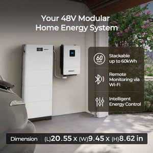 Ren O gy X LiFePO4 Stackable Hybrid <b>Grid</b> Energy Storage <b>System</b> with IP65 Protection CAN Communication All-In-One Design - Product Image 4