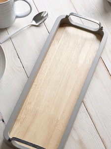 Bandeja pequeña de madera Malvern - Product Image 2