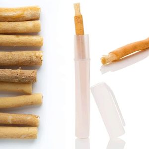 EcoField Natural Herbal Tooth Stick Blanqueamiento orgánico Fuerza de las encías Ecológico Higiene dental Limpieza bucal fresca Miswak - Product Image 2