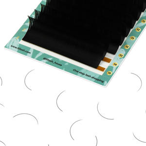 Bandejas de Pestañas de Seda y Cachemira, Ligeras, Color Negro Mate, Pestañas Individuales de Cachemira, Cinta Adhesiva Personalizada, Suministros de Pestañas al por Mayor - Product Image 5