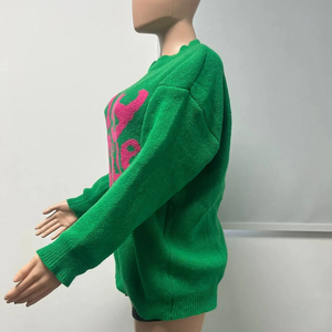 เสื้อคลุมคาร์ดิแกนไหมพรมถักสไตล์วินเทจสำหรับผู้หญิง ไซส์เดียว ผ้าฝ้าย ทรงโอเวอร์ไซส์ ระบายอากาศได้ดี เหมาะสำหรับฤดูหนาว สวมใส่สบายๆ แบบเดรสยาว - Product Image 4