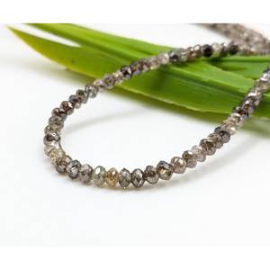 Perles de diamant facettées multicolores 100% naturelles de qualité AAA+, 3,1 à 4,5 mm, rondelles, diamants étincelants en vrac - Product Image 6