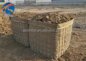Di alta qualità anti-corrosione muro di sabbia difensivo bunker sostenibile zincato <span class=keywords><strong>bastione</strong></span> difensivo per la barriera difensiva di inondazione - Product Image 6