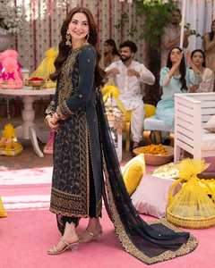 Salwar Kameez Bordado para Bodas, Eid y Playa - El Traje Más Hermoso para Mujeres en Todo el Mundo - Product Image 5