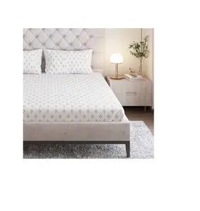 Wholesale Soft Factory supplier direct sale Bedsheet Luxury White Bedding Set Bed Sheet Set