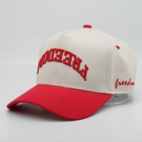 Casquette de baseball bicolore avec logo brodé 3D plat sur le devant, multicolore, pour la vente en gros, les voyages, les activités de plein air, ODM Injae Vina Vietnam Hat