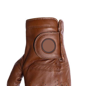 Cómodo Material Poliéster Cuero Logotipo personalizado Guantes de golf para la venta Guantes de golf de cuero PU profesional - Product Image 6