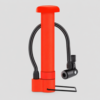 Pompe à vélo Boyan BB155 Mini pour VTT et ballon de basket, valve Schrader, matériau PP, 80 PSI