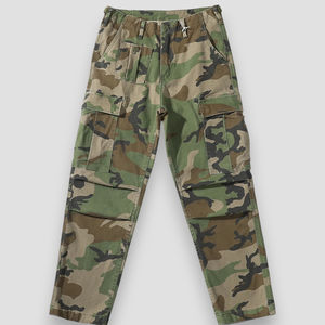 Pantalon de jogging pour homme, style rétro américain, mi-lourd, ample, multi-poches, décontracté, automne et hiver - Product Image 1