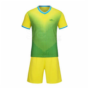 Diseña tu propio equipo, conjuntos de uniformes de fútbol, 100% poliéster, logotipo personalizado, precio barato, venta al por mayor, alta calidad - Product Image 1