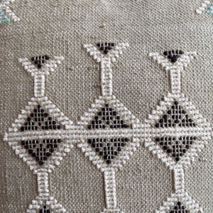 Decorative Pillowcase Cotton Embroidery Floral <b>Throw</b> Outdoor Abstract Pattern Pillow <b>Cover</b> Handmade Cotton Sabra Pillow <b>Cover</b> - Product Image 1