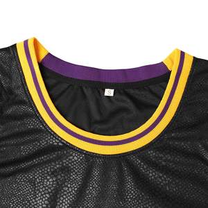 Última camiseta de baloncesto nuevo estilo puntos desgaste profesional hecho servicios OEM cómodo American Basket Ball Youth Jersey - Product Image 6