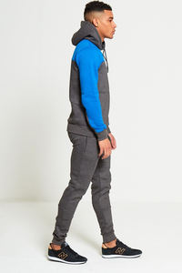 Sweat à capuche avec fermeture éclair complète Blank Heavyweight Oversized Survêtement Pantalon de survêtement en coton polaire Ensemble survêtement sensationnel unisexe - Product Image 3