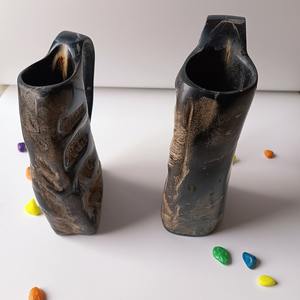 แก้วมัคแบบ Tankard รูปควายธรรมชาติเป็นมิตรต่อสิ่งแวดล้อมทำด้วยมือโบราณโบราณแบบชนบทของขวัญสำหรับนักธุรกิจ - Product Image 4