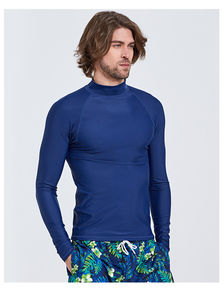 Vente en gros vierge Oem Surf imprimé Compression chemise à manches longues Mma Logo Uv Rash Guards personnalisé imprimé personnalisé Rash Guard pour hommes - Product Image 6