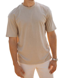 Camiseta de Jersey de gran tamaño para hombre a precio mayorista con impresión digital y bordado servicio OEM de proveedores de Bangladesh - Product Image 2