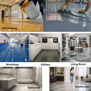 Giá thấp chất lượng cao cấp nhựa Epoxy chất lỏng trong suốt số lượng lớn A + B cho lớp phủ sàn xây dựng bền chống trầy xước không - Product Image 4