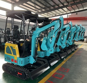 Mini-excavatrice de 1,5 T avec flèche pivotante et chenilles rétractables, moteur et boîte de vitesses Cummins, capacité de 1500 kg - Product Image 2