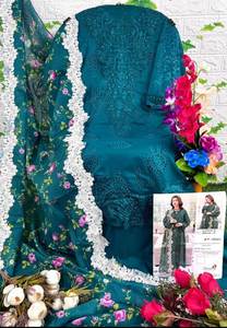 Robe de style pakistanais la plus vendue en pur coton cambric Salwar pakistanais pour femmes disponible à un prix abordable - Product Image 3