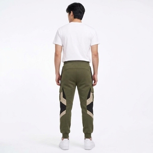 Modern <b>Men</b> <b>Sweat</b> <b>Pant</b> Featuring Comfortable Fabric Relaxed Fit Drawstring Closure Functional Pockets And Ribbed Cuffs - Product Image 2