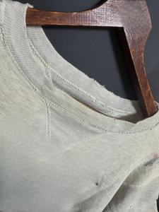 Vintage <b>Tee</b> <b>Shirt</b> Sun Faded Distressed Add the Holes <b>Tee</b> <b>Shirt</b> Men's High Quality 100% Organic Cotton <b>for</b> Men - Product Image 3