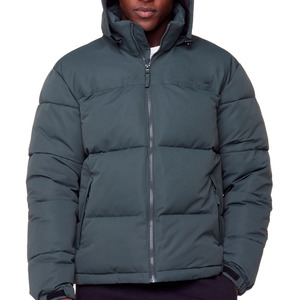 Ventes en gros 2026 OEM Haute qualité Personnalisé Casual Hiver Imperméable Rembourré Softshell Veste matelassée à bulles pour hommes - Product Image 1