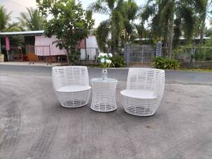 Conjunto de bistró de ratán sintético PRCF-152, muebles de exterior hechos en Vietnam - Product Image 3