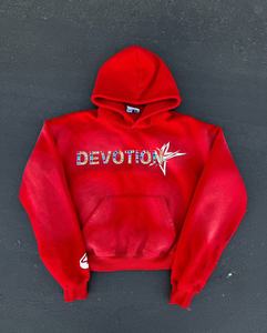 Customize <b>Stitch</b> Sewing Pullover Patch Screen Printing LOGO <b>Hoodie</b> Mix Colored Rhinestone Colour <b>Hoodie</b> Full Rhinestones <b>Hoodie</b> - Product Image 4