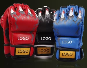 GAF Original cómodo profesional adultos MMA guantes de boxeo guantes de cuero personalizables MMA guantes nuevo diseño - Product Image 5
