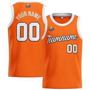 Maillot de basket design vintage maillot de basket-ball brodé 100% coton personnalisé en gros - Product Image 2