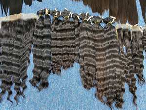 ผมต่อแบบยืดผมลอนคลื่นธรรมชาติจากเวียดนาม - Product Image 4