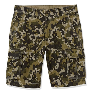 MOQ bajo, pantalones cortos Cargo impresos personalizados, ropa de calle de algodón, estilo Multi bolsillo, ajuste relajado, pantalones cortos cómodos de verano para hombres - Product Image 6