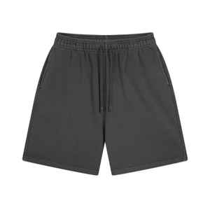 Nueva llegada de los hombres de algodón pantalones cortos de sudor suelta Casual entrenamiento ropa deportiva correr Atlético gimnasio Fitness decorado patrón tamaño 6XL - Product Image 4