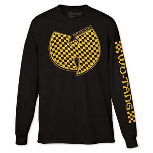 T-shirt a maniche lunghe da uomo Wu-Tang Clan 100% cotone, taglia Small, 280 grammi, tessuto jersey waffle, stampa serigrafica - Product Image 1