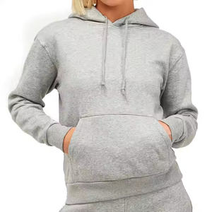 Nouveau modèle de sweat à capuche pour femme de haute qualité, vêtements personnalisés pour l'hiver, technique de teinture unie - Product Image 4