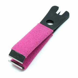 Pince à ligne de pêche à la mouche noire à poignée souple avec aiguille de nettoyage des yeux - Product Image 6