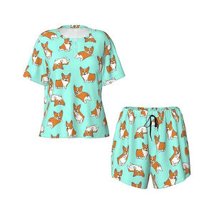 2025 nouveau t-shirt pour femmes personnalisé ensemble court vêtements 2 pièces ensembles entraînement pour vêtements d'été surdimensionnés - Product Image 4