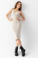 Tricots spéciaux pour femmes deux pièces Style pull à manches longues sangle à l'intérieur de la robe coupe confortable bureau, costume de tricot quotidien