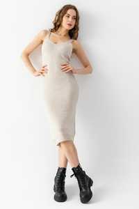 ชุดเสื้อถักสองชิ้นสำหรับผู้หญิง สไตล์เสื้อแขนยาวพร้อมเดรสสายเดี่ยว ใส่สบาย เหมาะสำหรับใส่ทำงานหรือใส่ในชีวิตประจำวัน - Product Image 3